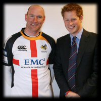 Lawrence Dallaglio, Prince Harry
